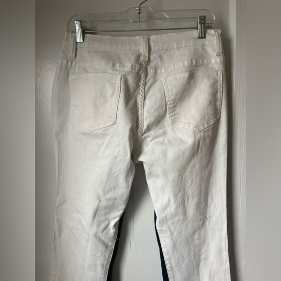 Venus off white/black stretch jeans, size 10, like new - Picture 4 of 4